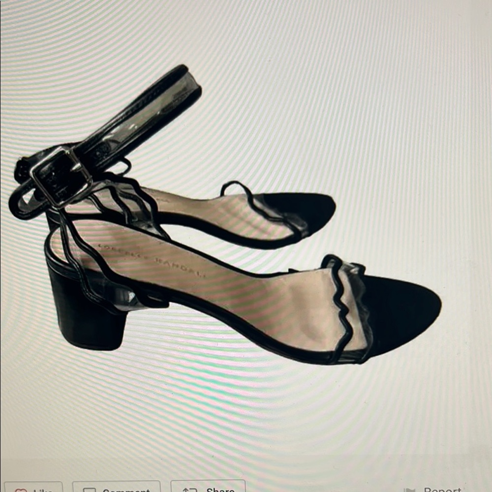 Black Women's Heeled Sandals